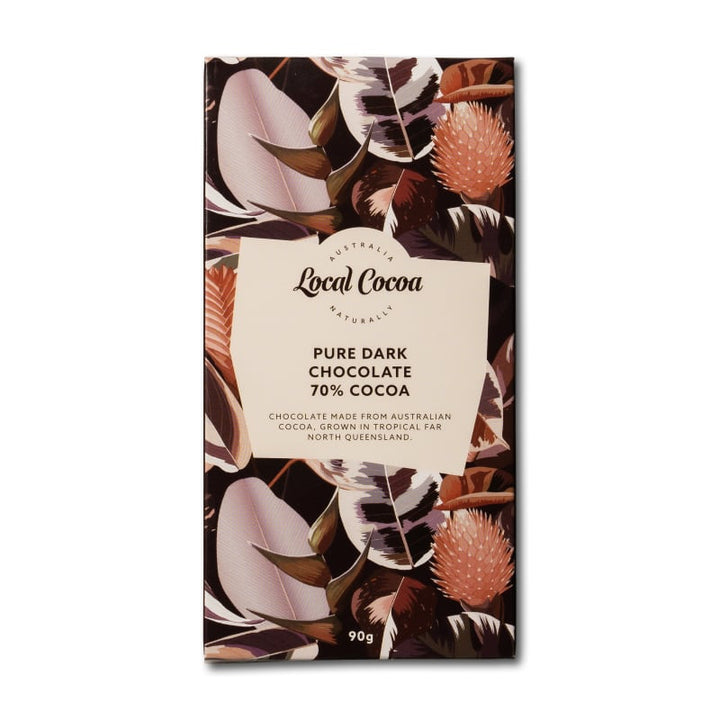 Local Cocoa Pure Dark Chocolate Bar 90g