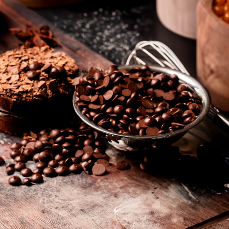 Dark Couverture 63% Chocolate Buttons 500g