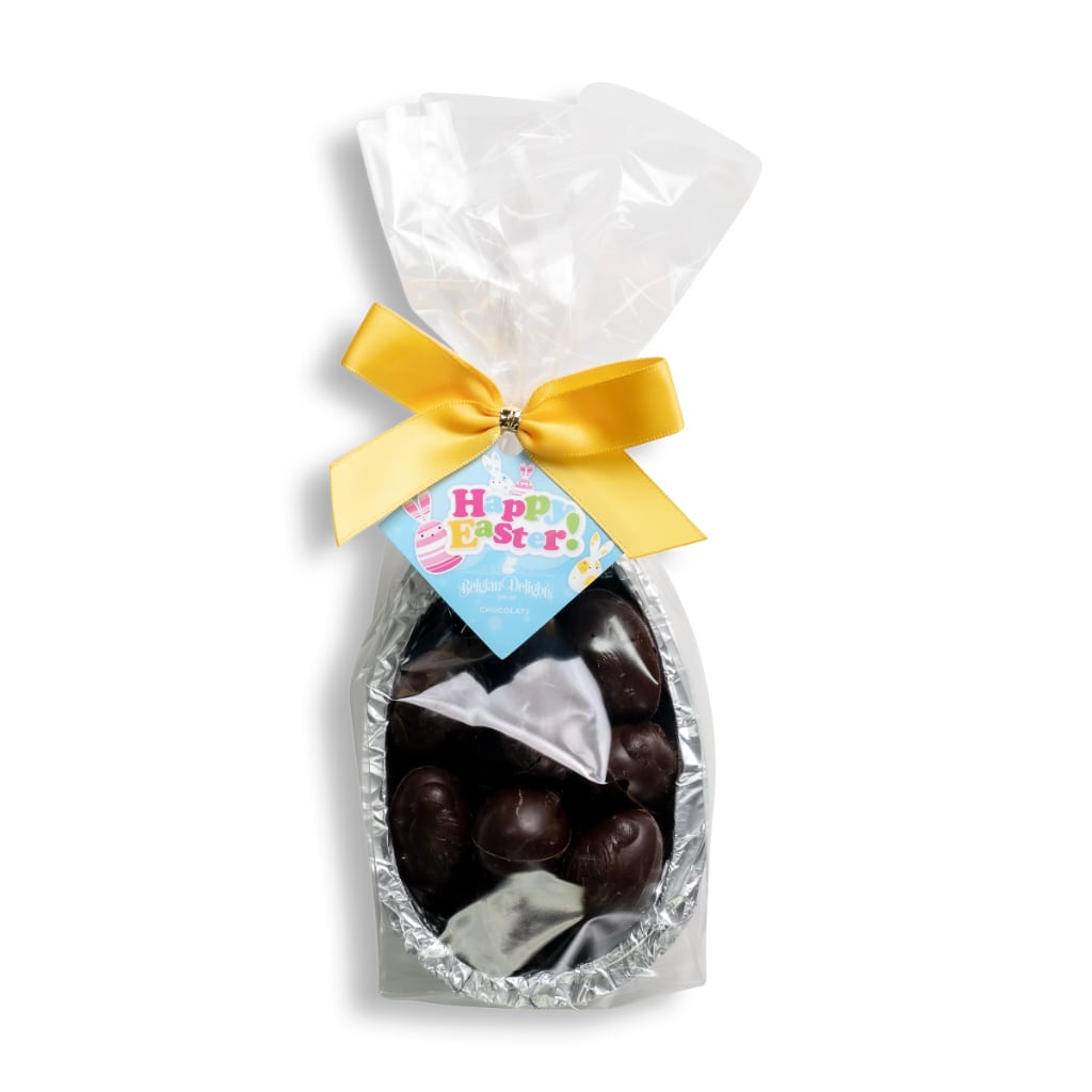 Dark Chocolate Filled Half Egg 200g