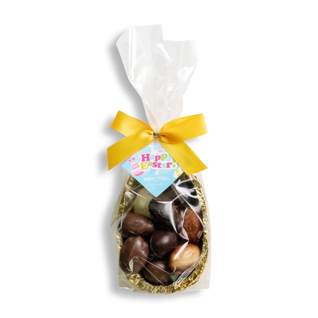Mixed Chocolate Filled Half Egg 200g