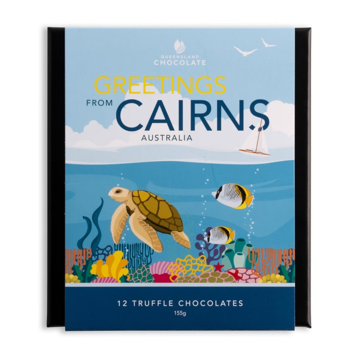 Greetings from Cairns Truffles Gift Box 12pc