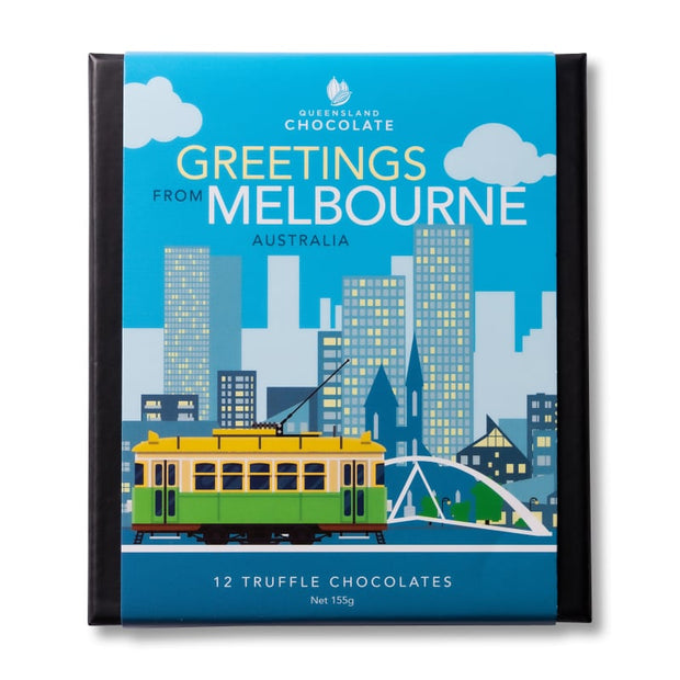 Greeting from Melbourne Truffles Gift Box 12pc