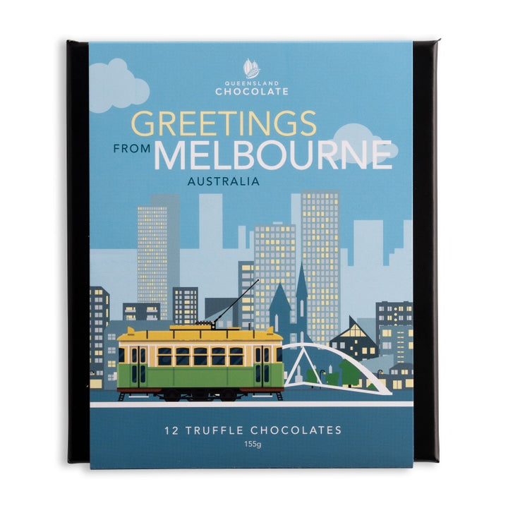 Greeting from Melbourne Truffles Gift Box 12pc