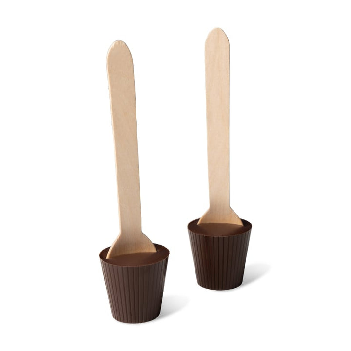 Dark Hot Chocolate Spoon 2 Pack 70g