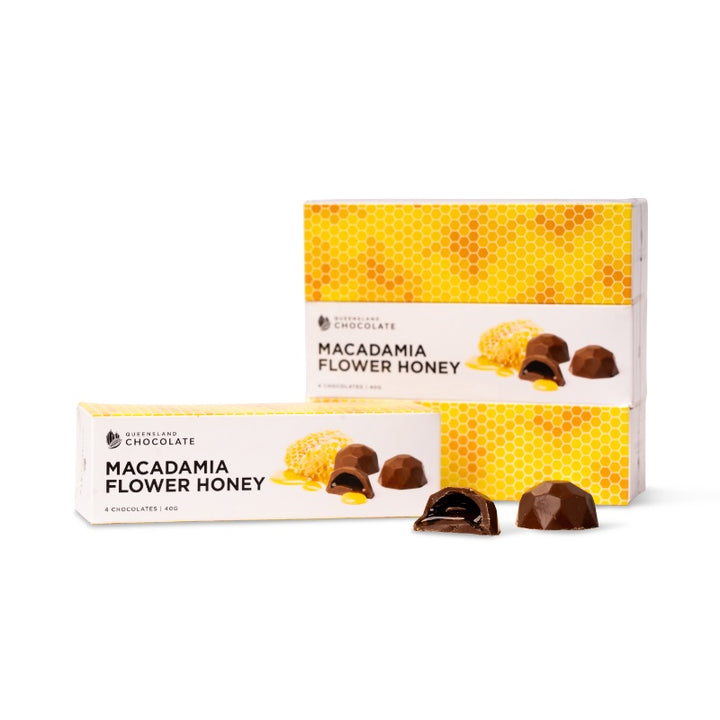 Macadamia Honey Chocolates 4pc (3 pack)