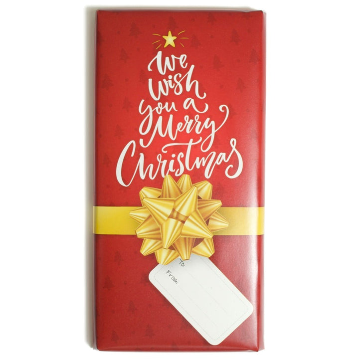 We Wish You a Merry Christmas Milk Chocolate Bar 100g